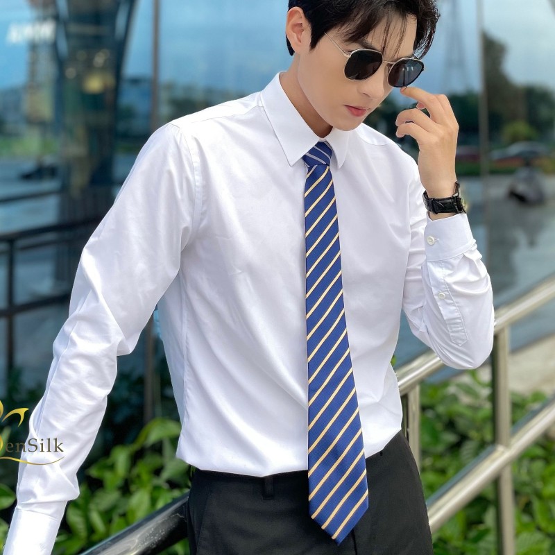 Cà Vạt Lụa SenSilk Cao Cấp - Silk Tie Cavat03