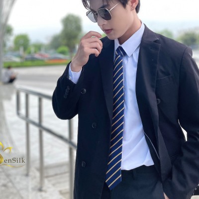 Cà Vạt Lụa SenSilk Cao Cấp - Silk Tie Cavat03