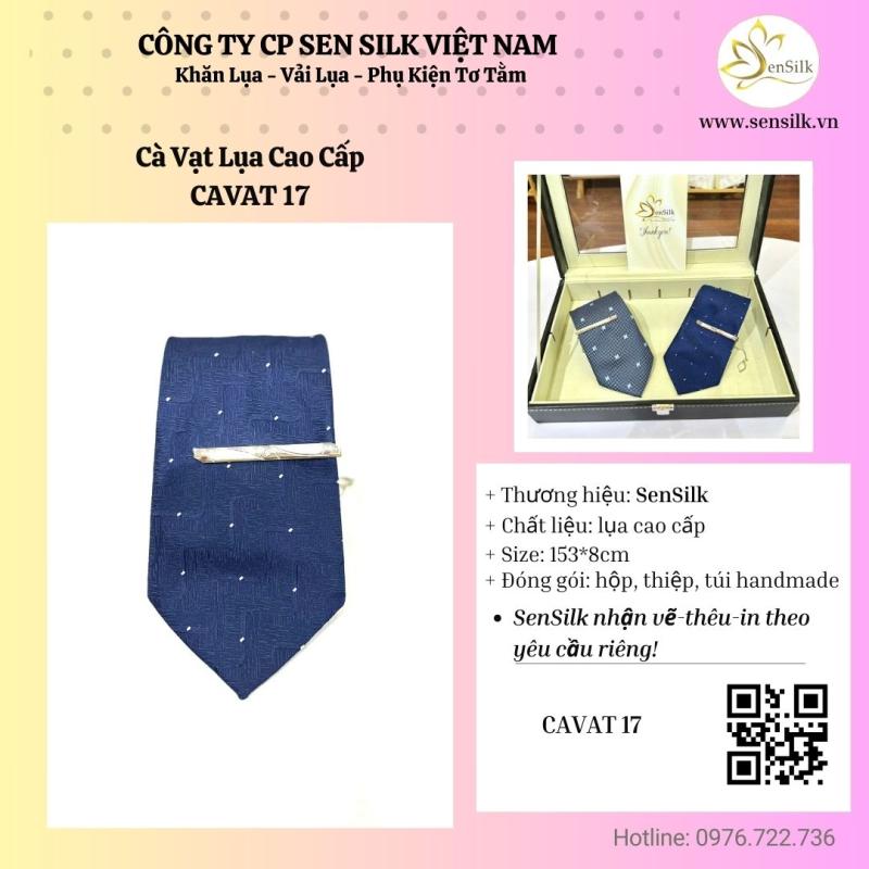 Cà vạt SenSilk – Chi tiết nhỏ, tạo nên khí chất lớn
