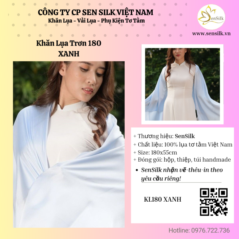 ⭐ KHĂN LỤA TRƠN: GIẢI PHÁP QUÀ TẶNG DOANH NGHIỆP LINH HOẠT – ĐẲNG CẤP