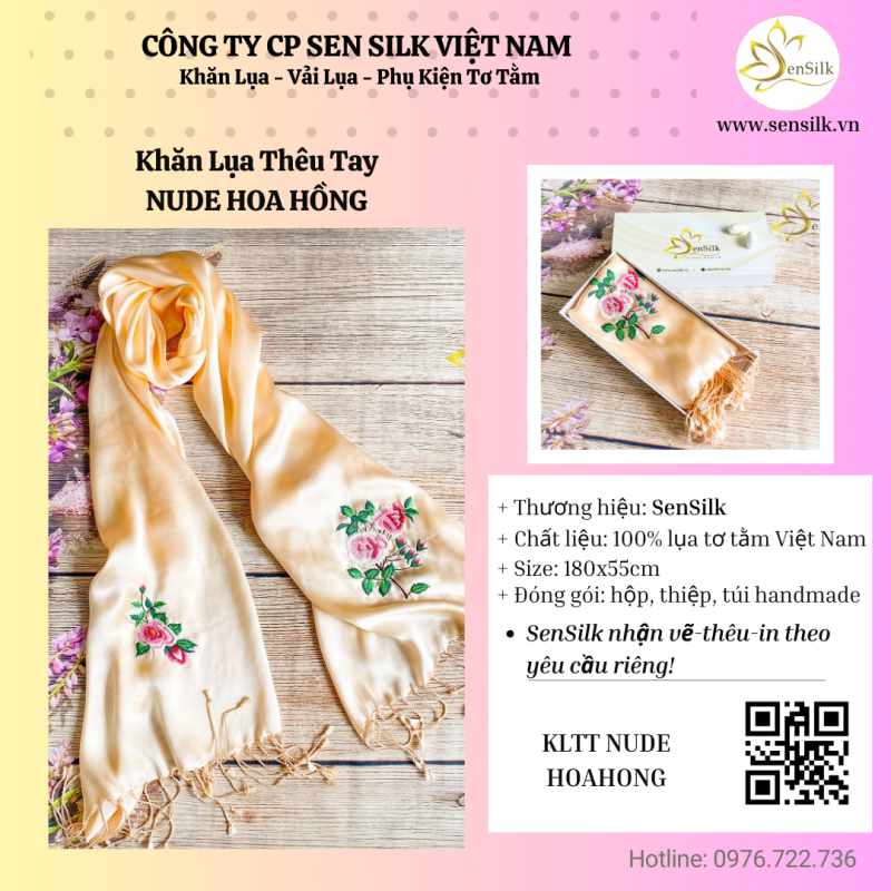 ⭐ Vì Sao Lụa Cao Cấp SenSilk Khác Biệt Ngay Từ Sợi Tơ?
