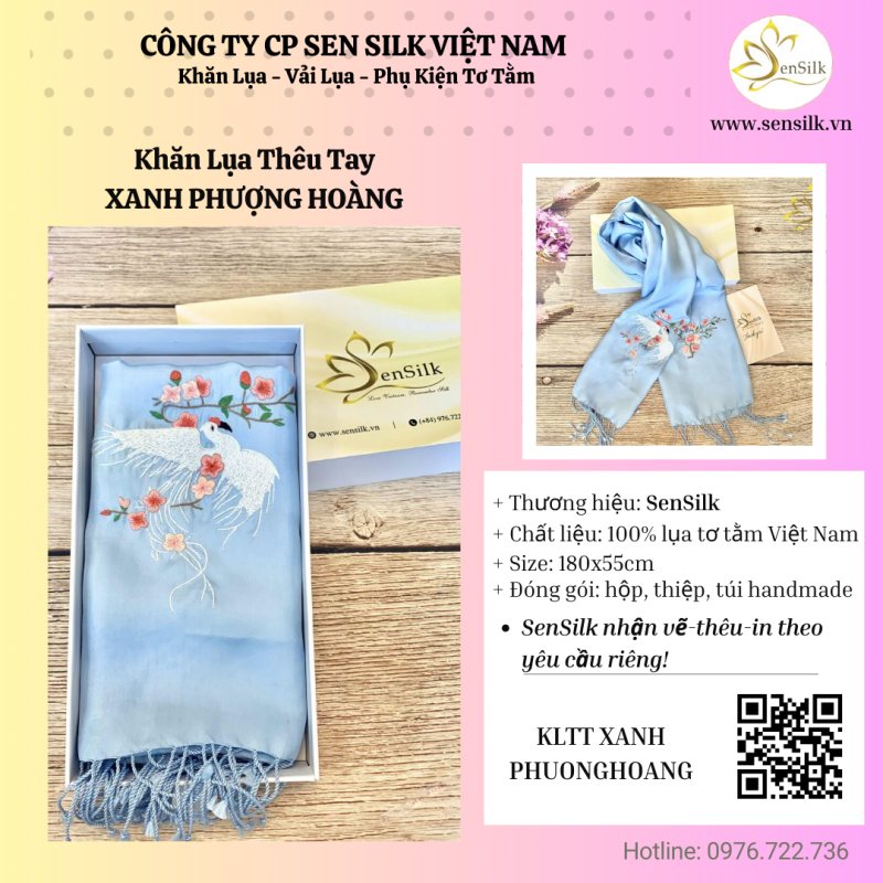 ✨ MÓN QUÀ TỪ SEN SILK – TINH HOA LỤA VIỆT ✨
