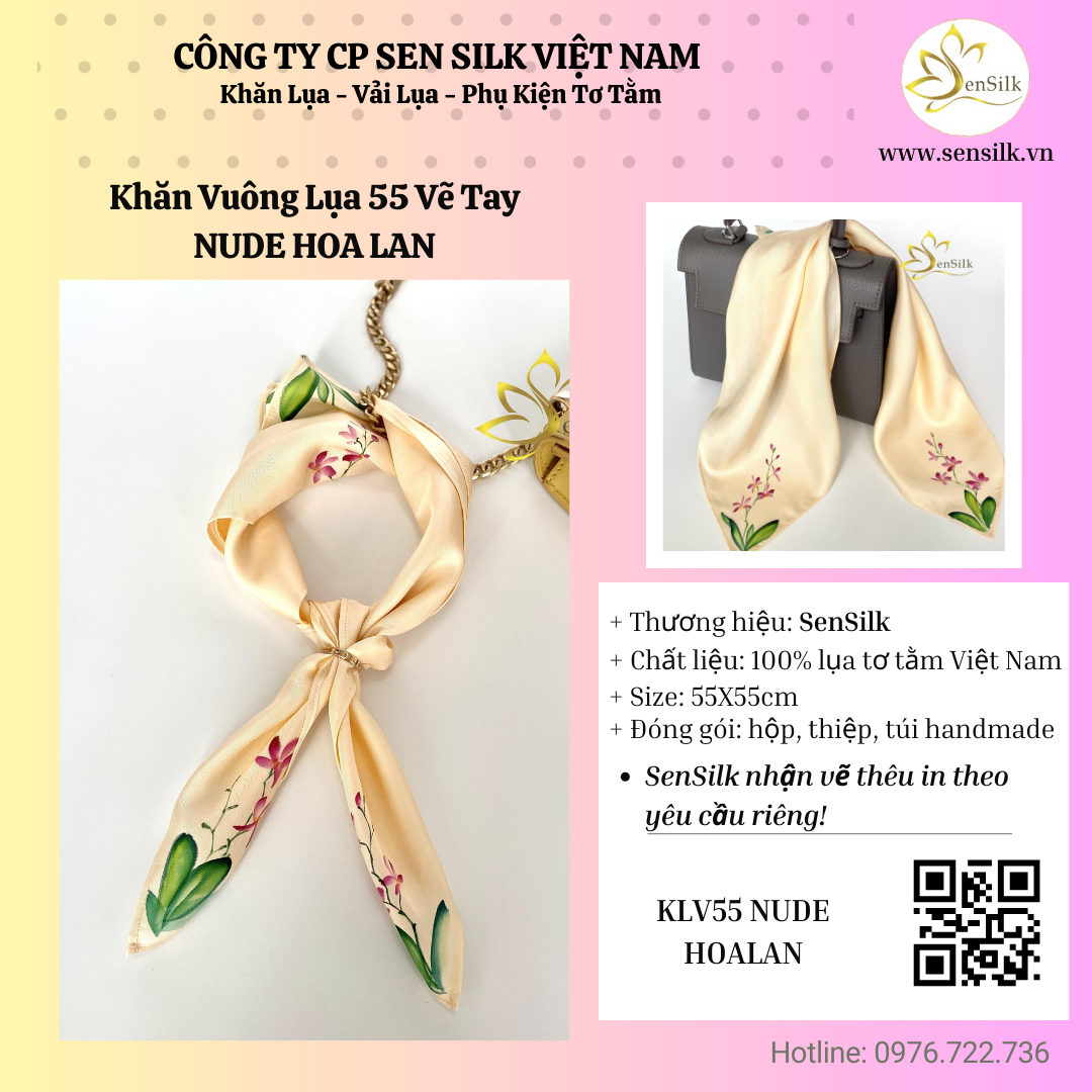 ⭐KHĂN LỤA SENSILK: QUÀ TẶNG TINH TẾ CHO DU KHÁCH QUỐC TẾ