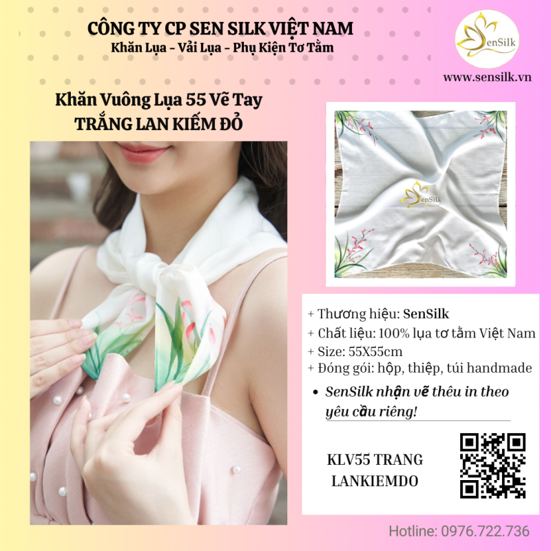 ✨ KHĂN LỤA – MÓN QUÀ TỪ THIÊN NHIÊN ✨