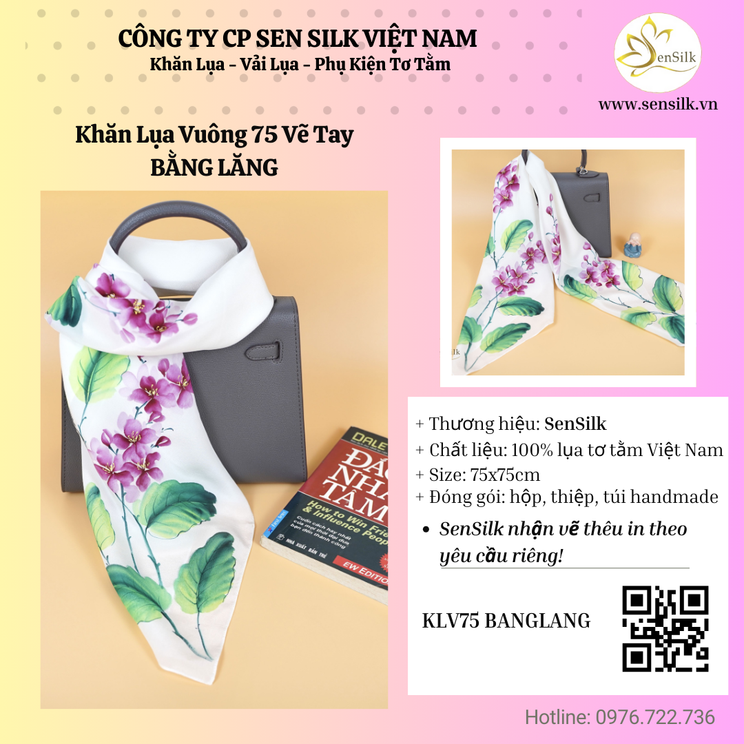 ✨ SenSilk – Khi hoa Bằng Lăng nở trên từng thớ lụa ✨