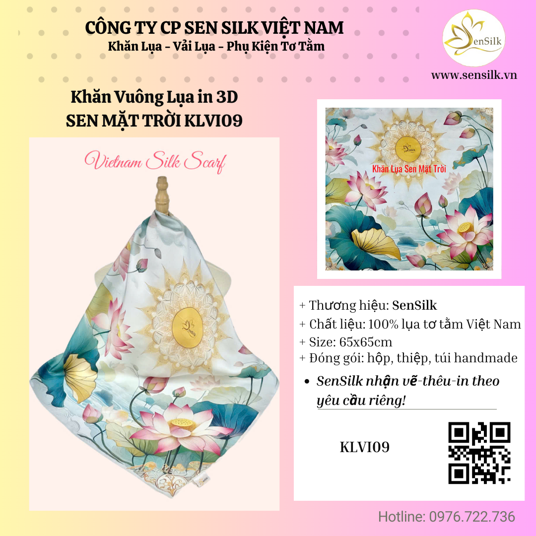 🌸 Khăn Lụa – Dấu Ấn Tri Thức Dành Tặng Thầy Cô