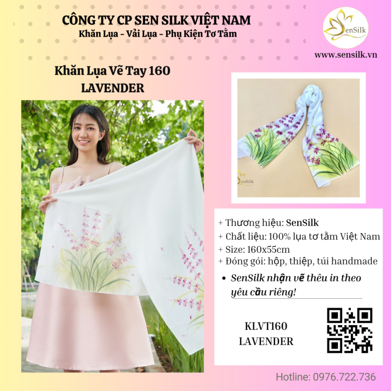 ✨ “Khăn lụa SenSilk – Nguồn cảm hứng cho phụ nữ tự tin tỏa sáng” ✨