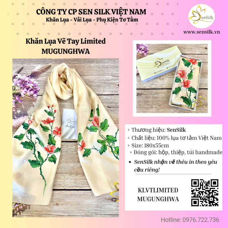 💮 Mugungwha – Khi Cảm Xúc Nở Trên Lụa
