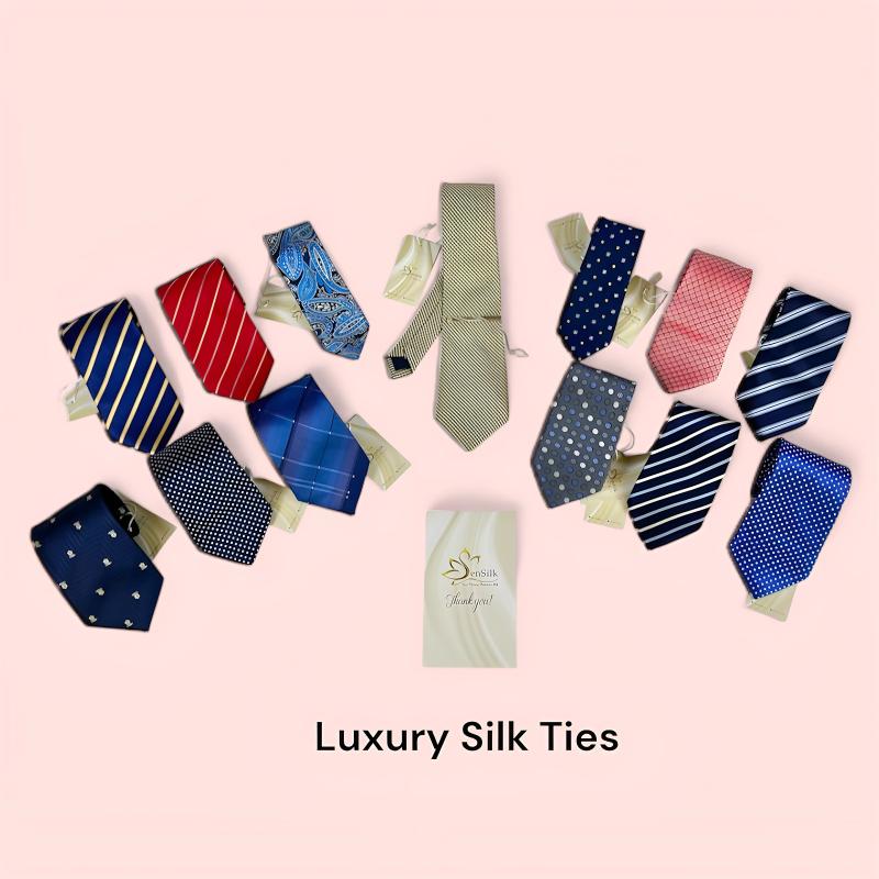 Cà Vạt Lụa Sensilk-Khi Bản Lĩnh Được Dệt Bằng Lụa – Phong Cách Quý Ông Trung Niên 🕴️👔